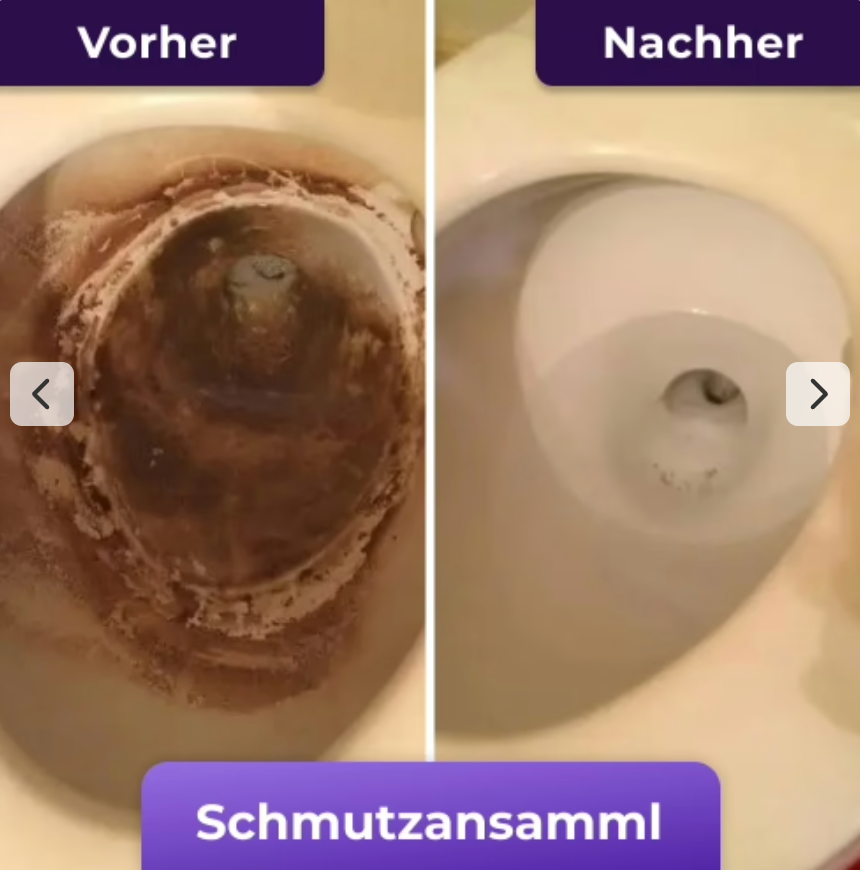 Fizzclean - WC-Reiniger – Toilettenreiniger ohne Schrubben