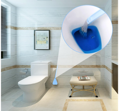 Silly - Revolutionäre Designer-Toilettenbürste - reinigt perfekt, langlebig, leicht zu putzen