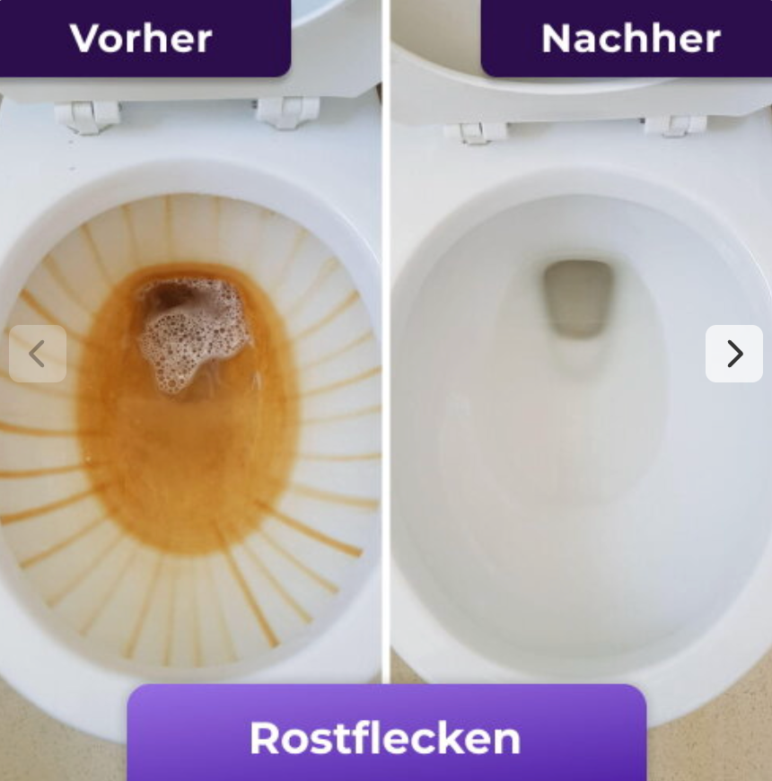 Fizzclean - WC-Reiniger – Toilettenreiniger ohne Schrubben