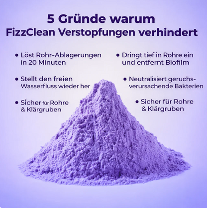 Fizzclean - WC-Reiniger – Toilettenreiniger ohne Schrubben
