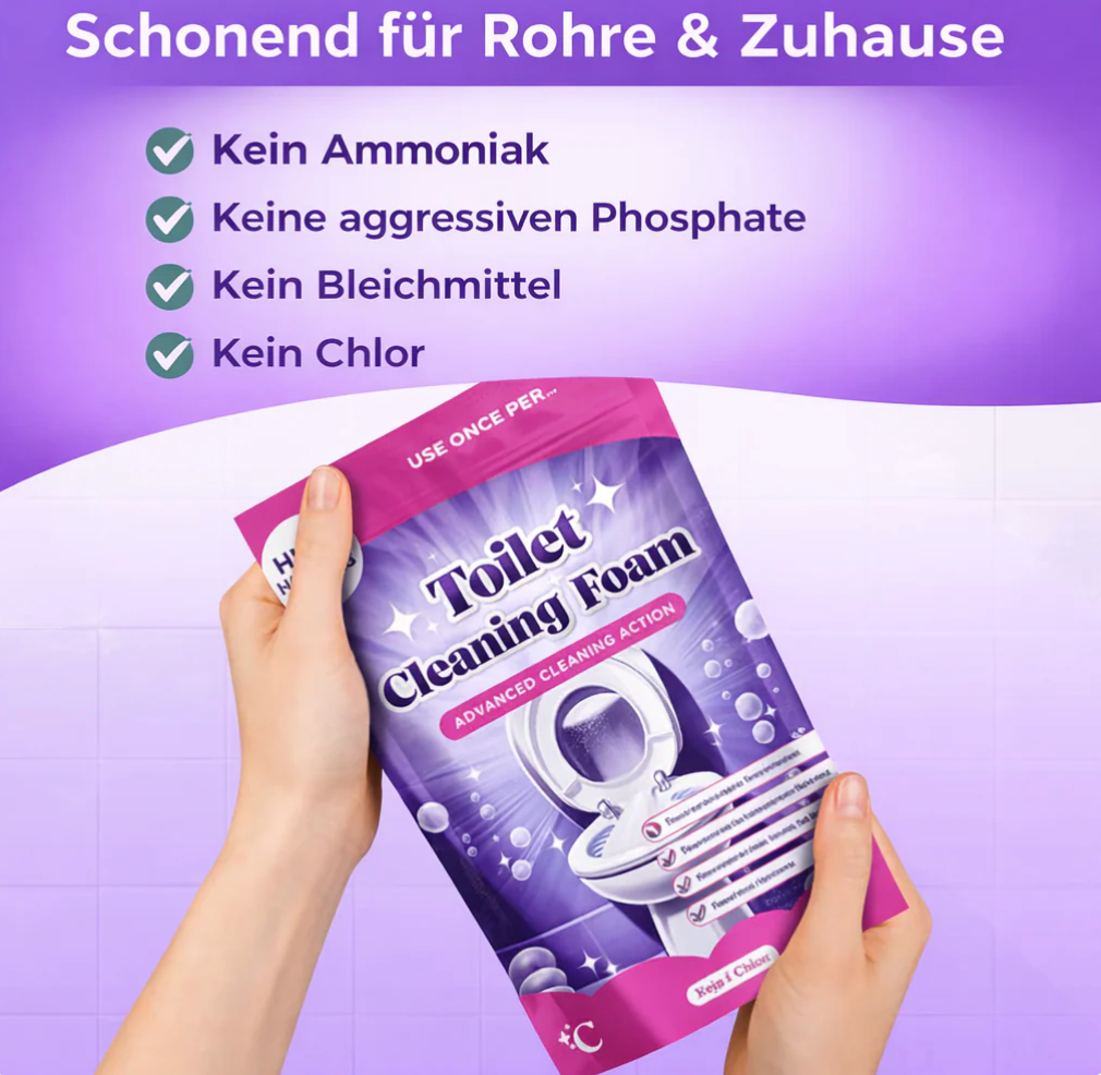 Fizzclean - WC-Reiniger – Toilettenreiniger ohne Schrubben
