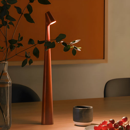 Elegante LED Tischlampe - Kabellos und Dimmbar