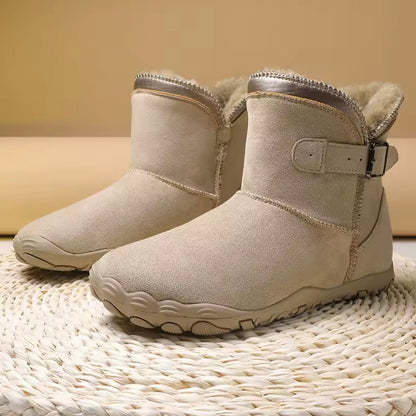 Winter-Barfußboots mit dickem Innenfutter