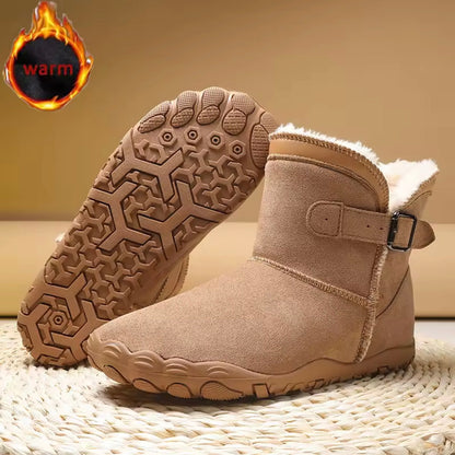 Winter-Barfußboots mit dickem Innenfutter
