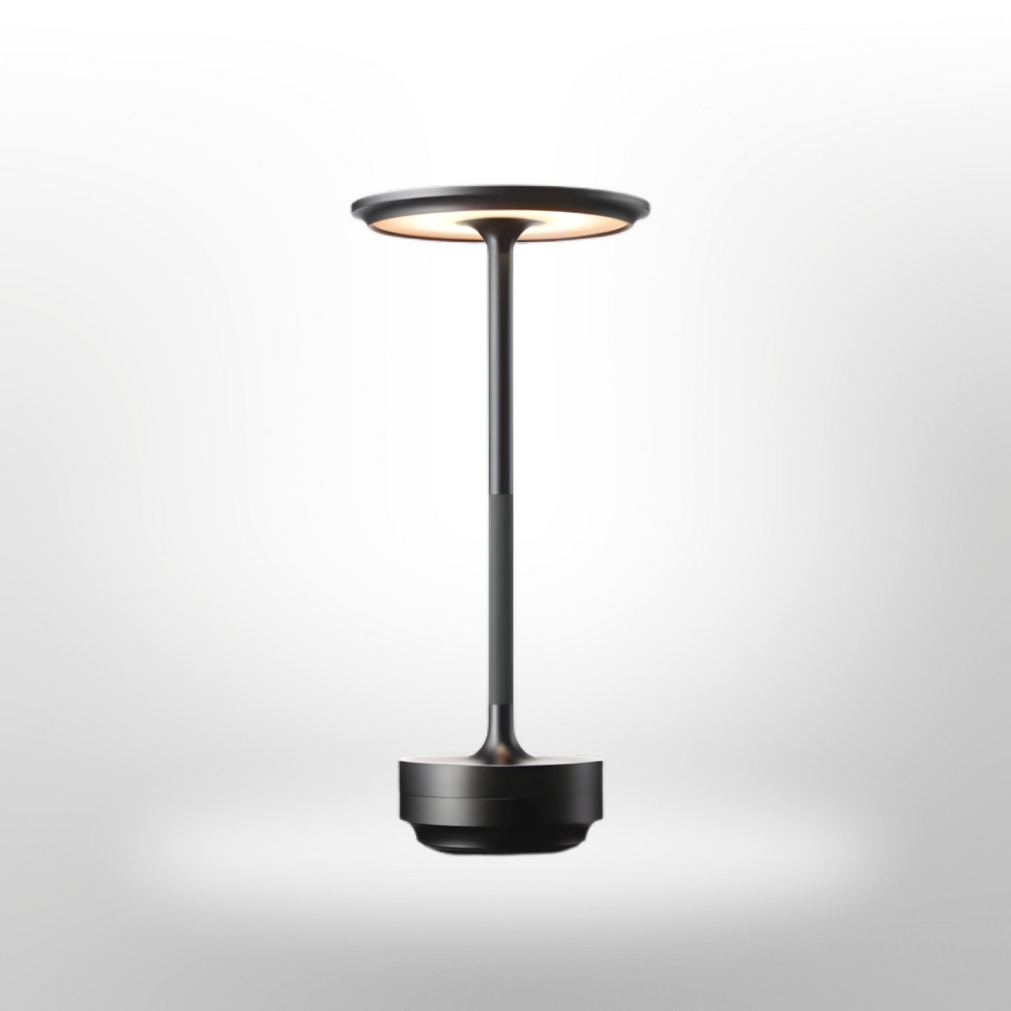 LumaLight Kabellose Design-Lampe: USB-aufladbare, berührungsgesteuerte Tischlampe für Stimmungsbeleuchtung"