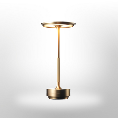 LumaLight Kabellose Design-Lampe: USB-aufladbare, berührungsgesteuerte Tischlampe für Stimmungsbeleuchtung"