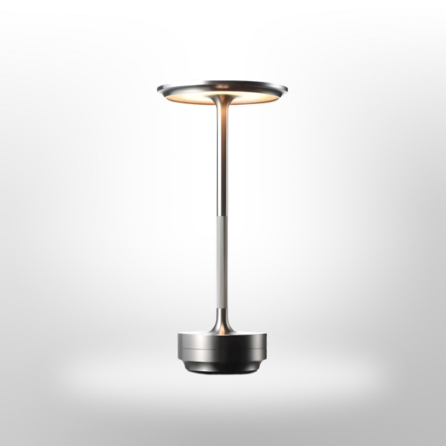 LumaLight Kabellose Design-Lampe: USB-aufladbare, berührungsgesteuerte Tischlampe für Stimmungsbeleuchtung"