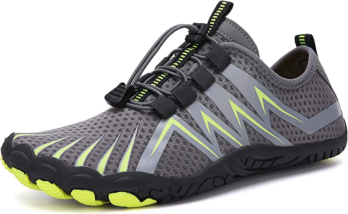 Unisex-Barfußschuhe "Expert Pro" für gesundes Laufen - leicht, rutschfest, flexibel_grau 1