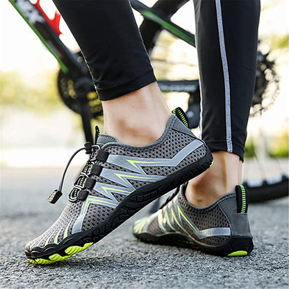 Unisex-Barfußschuhe "Expert Pro" für gesundes Laufen - leicht, rutschfest, flexibel_grau  5