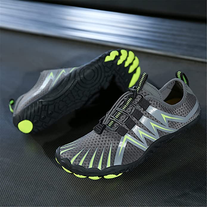 Unisex-Barfußschuhe "Expert Pro" für gesundes Laufen - leicht, rutschfest, flexibel_grau  6