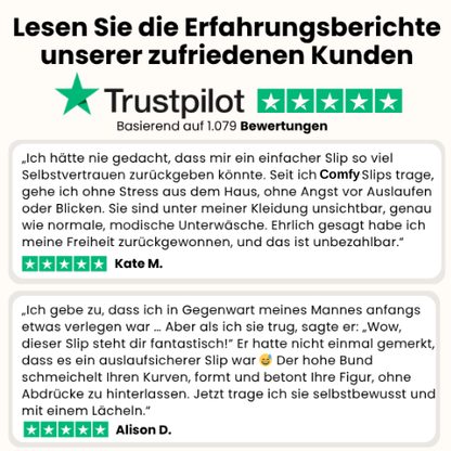ComfyTrocken – Die Unterwäsche gegen Harnverlust