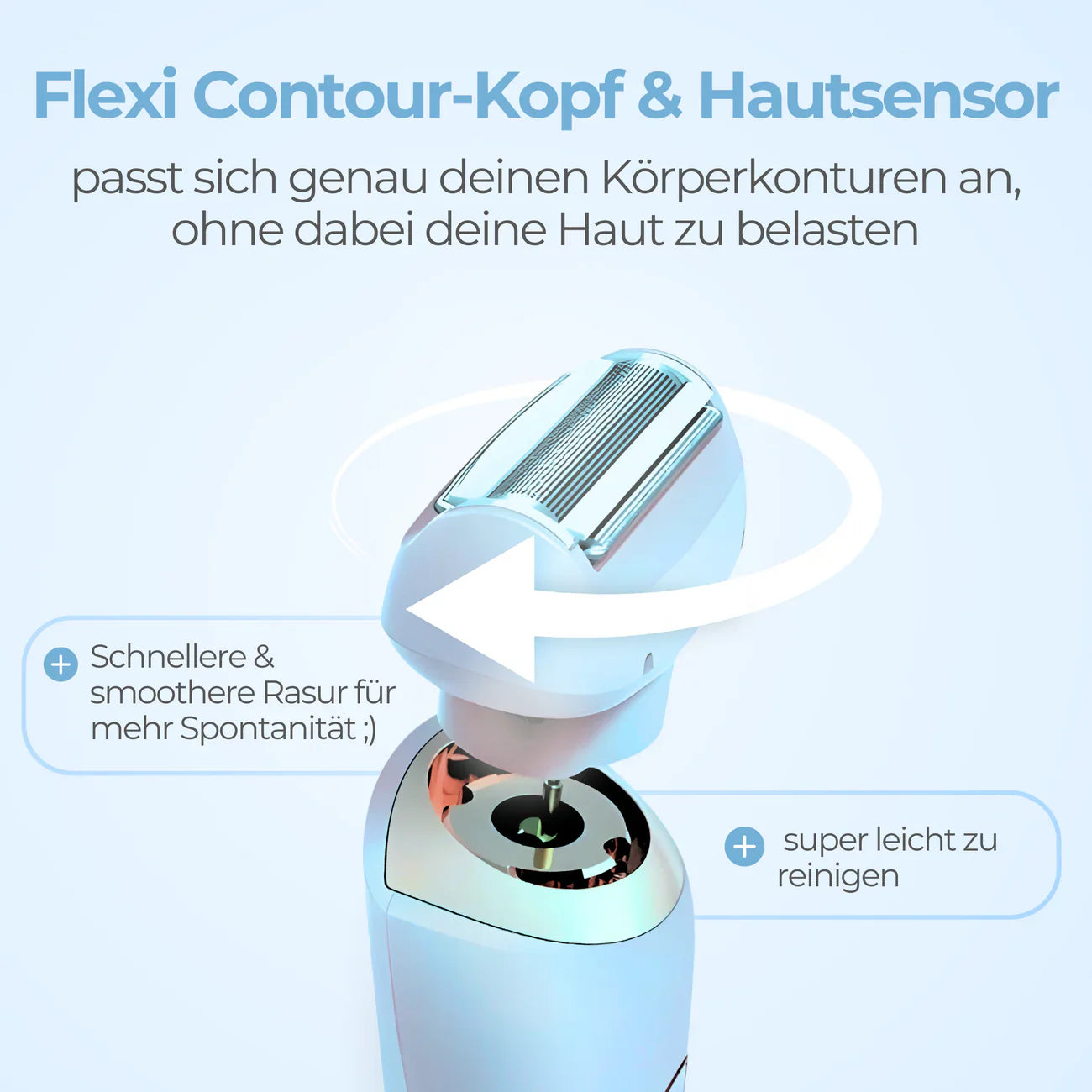 pureskinpro-pink, PureSkin PRO wasserdichter Damen-Rasierer für seidig glatte Haut - schmerzfrei, nass & trocken_lieblingsladen_21
