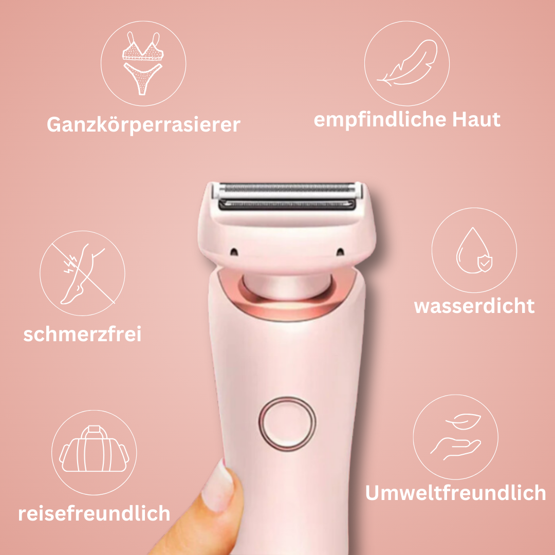 pureskinpro-pink, PureSkin PRO wasserdichter Damen-Rasierer für seidig glatte Haut - schmerzfrei, nass & trocken_lieblingsladen.3.png