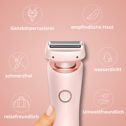 pureskinpro-pink, PureSkin PRO wasserdichter Damen-Rasierer für seidig glatte Haut - schmerzfrei, nass & trocken_lieblingsladen.3.png