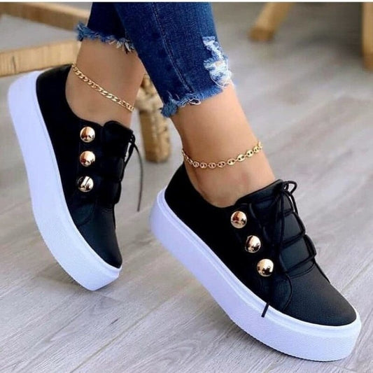 Deichna sneakers | Bequeme Frauenschuhe mit Schnürsenkeln