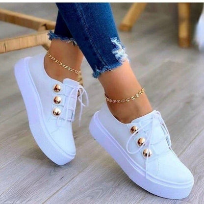Deichna sneakers | Bequeme Frauenschuhe mit Schnürsenkeln