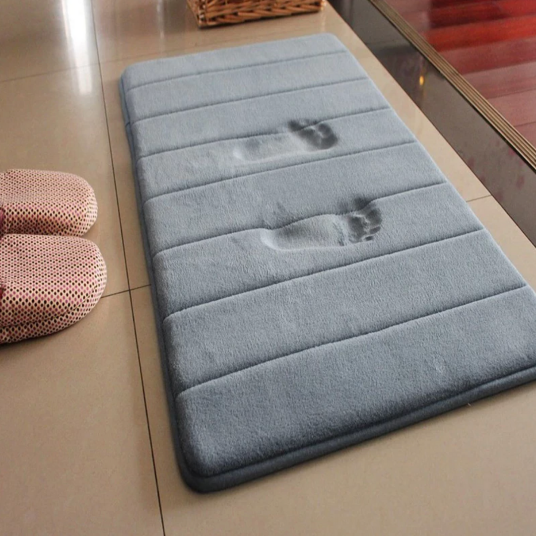 Plüsch-Badezimmer Teppich