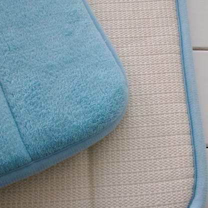 Plüsch-Badezimmer Teppich
