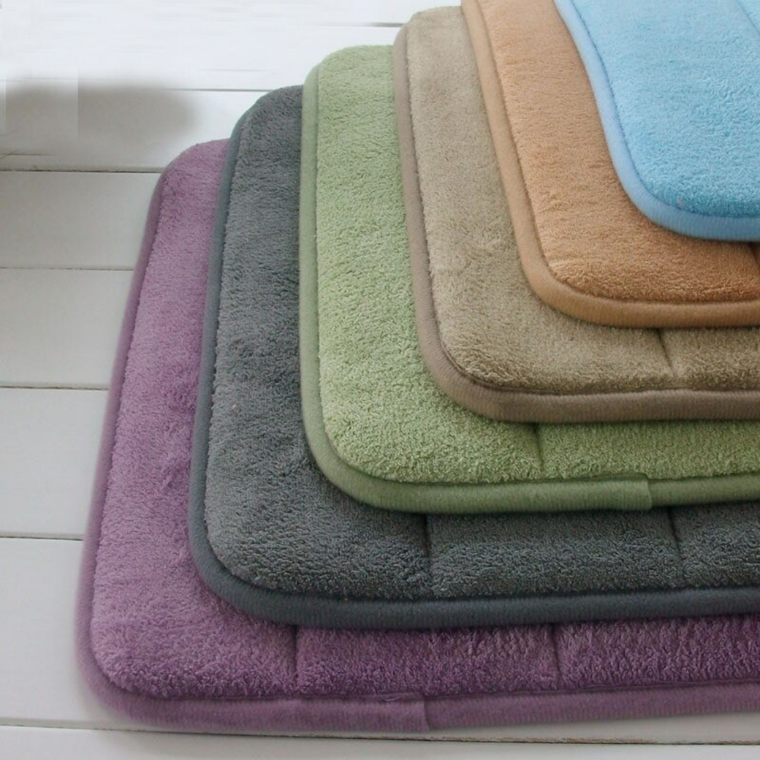 Plüsch-Badezimmer Teppich