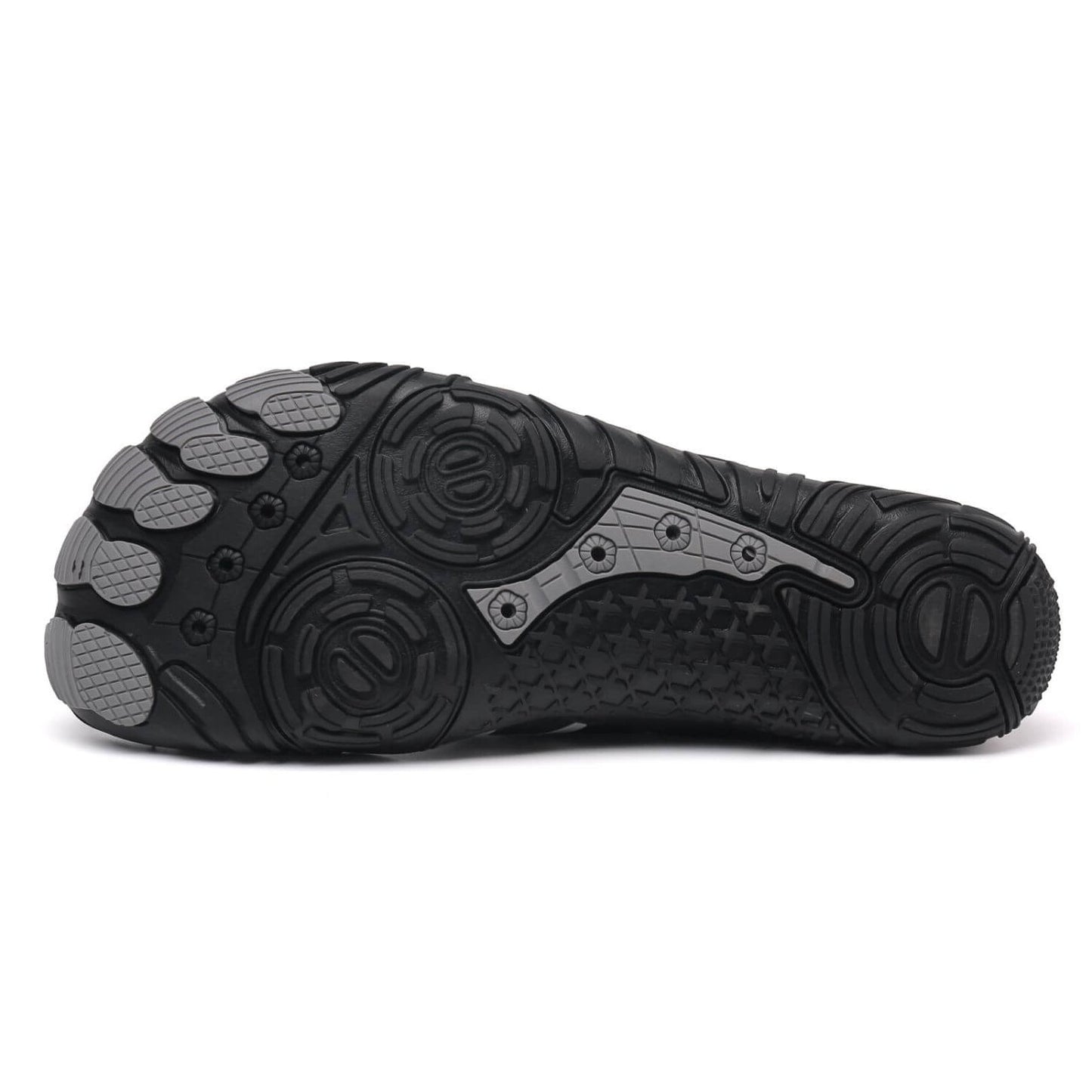 Unisex-Barfußschuhe "Sport Pro" - für Sport, Wandern, Trail Running - die gesündesten Schuhe - große Zehenfreiheit_schwarz 3
