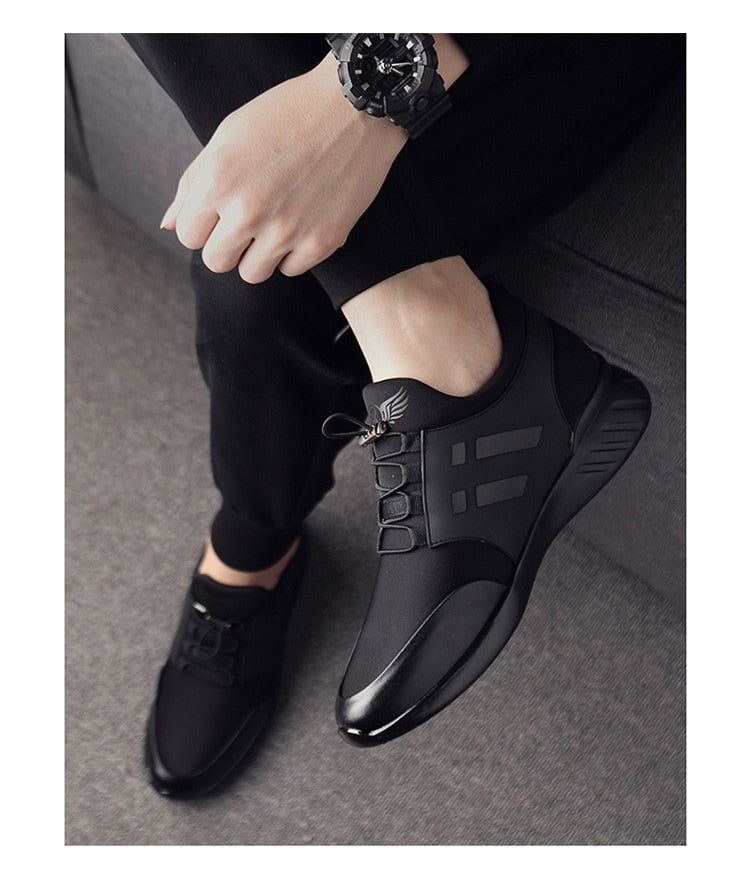 Kaufladen_Falken - Bequemer Premium Herrenschuh + schwarz + 2
