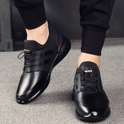 Kaufladen_Falken - Bequemer Premium Herrenschuh + schwarz + 7