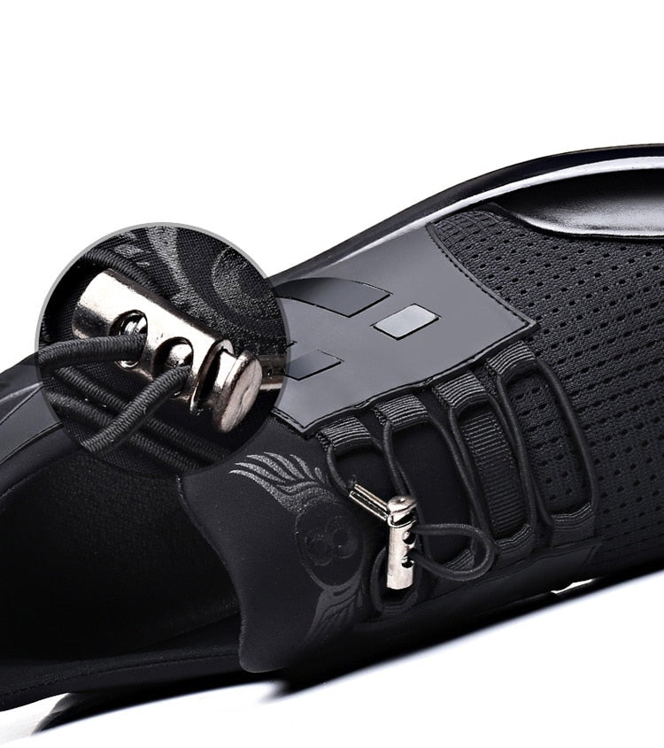 Kaufladen_Falken - Bequemer Premium Herrenschuh + schwarz + 8