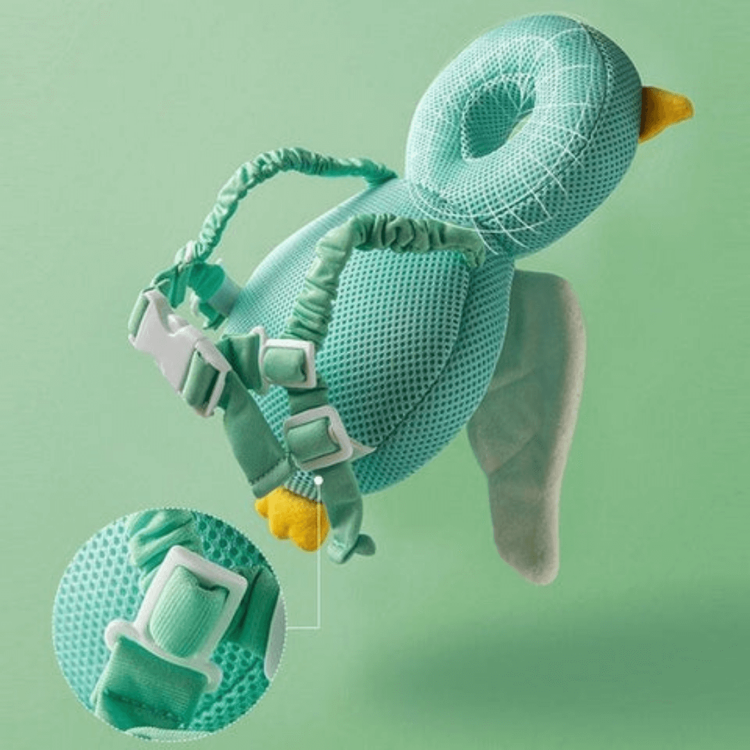 baby fallschutz polster - grüner drache 2