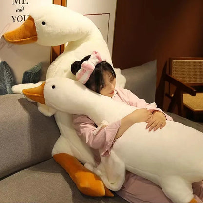 PlushVibe Gänse-Kissen