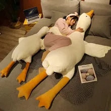 PlushVibe Gänse-Kissen