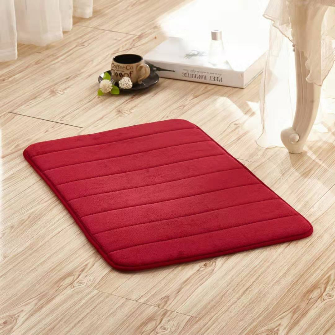 Plüsch-Badezimmer Teppich