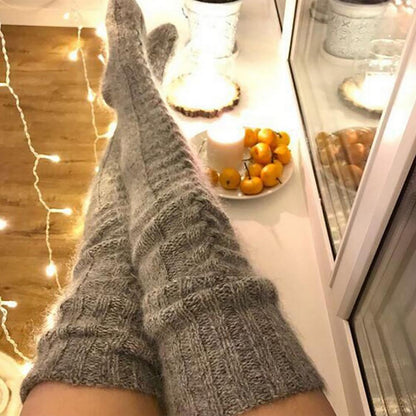 (1+1 Gratis) Overknee Kuschel Wintersocken - Warme Füße für kalte Tage!