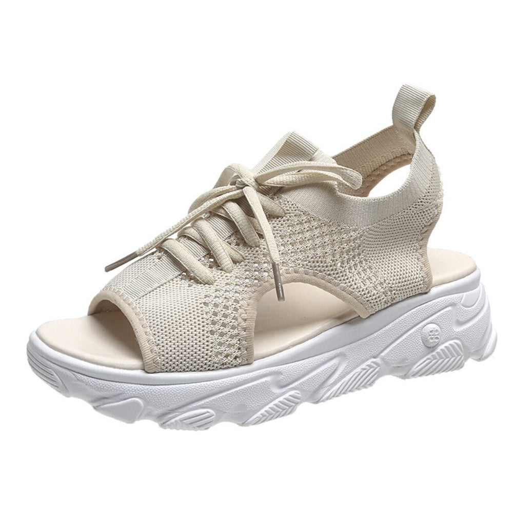 Bequeme orthopädische Sandalen - bei Polyneuropathie in den Füßen & Hallux Valgus, beige 3
