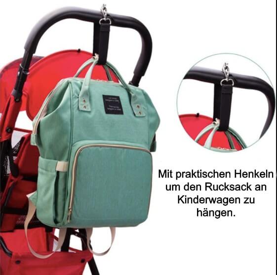 baby wickelrucksack_grün testsieger