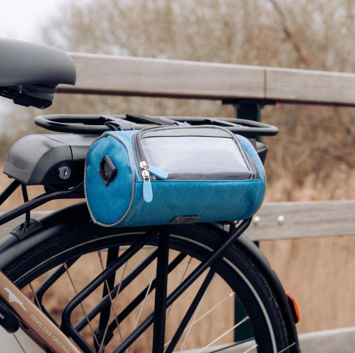 Fahrradtasche mit Touchscreen - Testsieger_hellblau_2