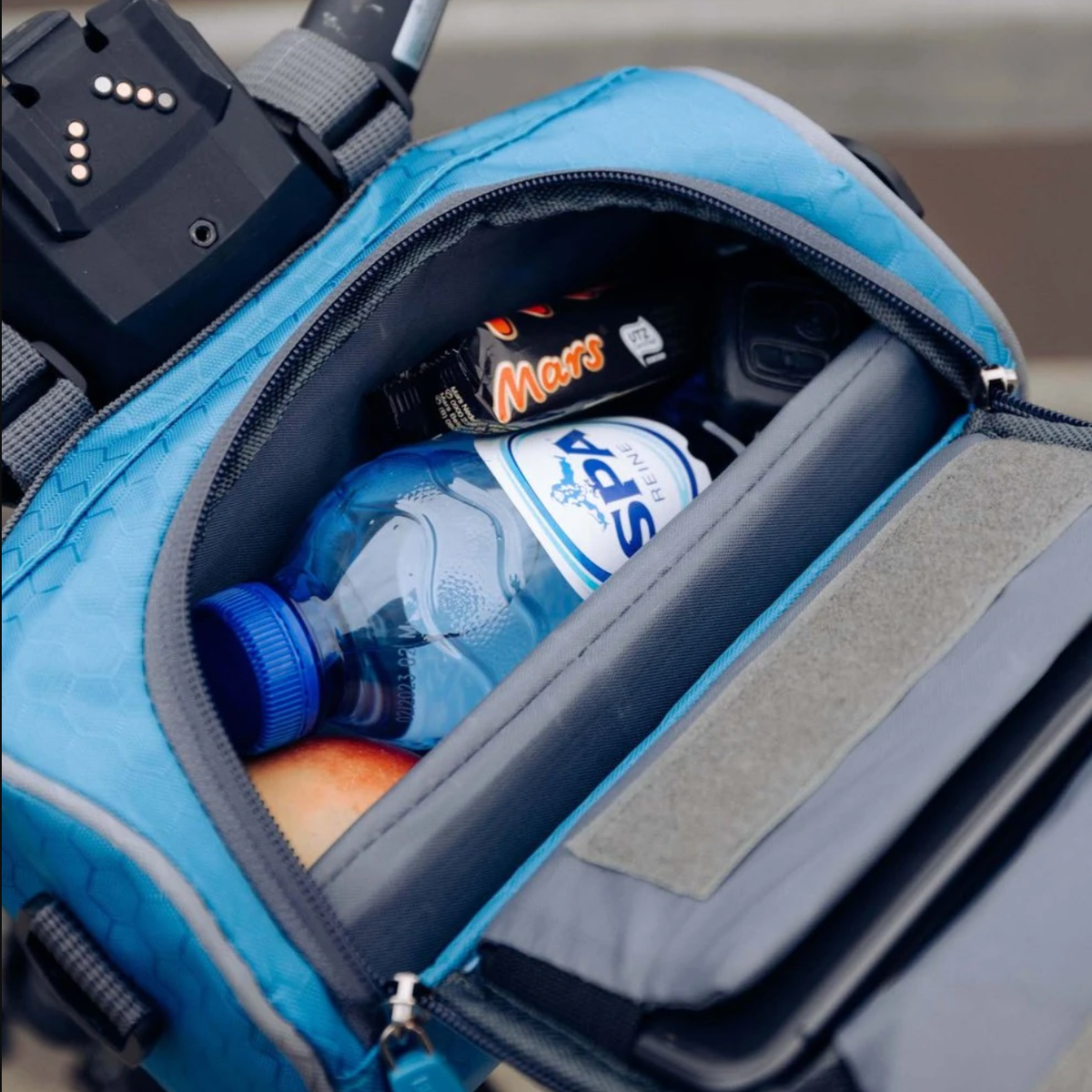 Fahrradtasche mit Touchscreen - Testsieger_hellblau_4