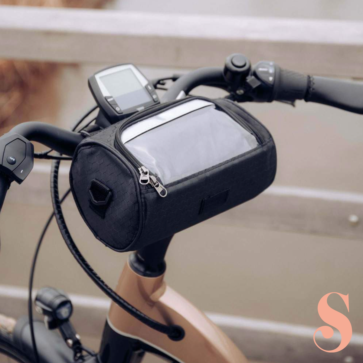 Fahrradtasche mit Touchscreen - Testsieger_schwarz