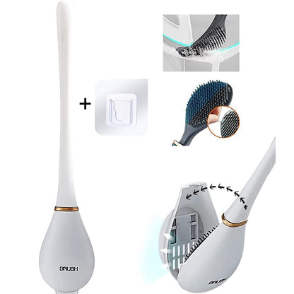 Toilettenbürste mit integriertem Halter