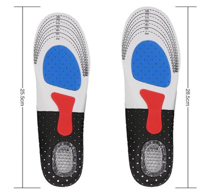 Orthopädische Komfort-Einlagen / Gel-Pad-Einlagesohlen - Lösung für Fuß-, Knie-, Hüft- & Rückenschmerzen  1