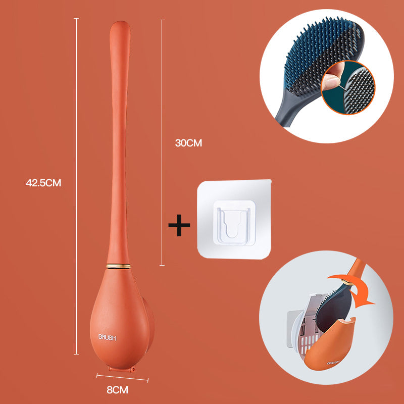 Toilettenbürste mit integriertem Halter