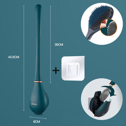 Toilettenbürste mit integriertem Halter