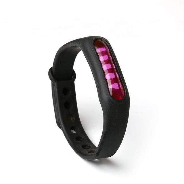 Mücken Abwehrband - Mückenschutz Armband  - Effektiver Schutz gegen Mücken - Unverzichtbares Zubehör für Camping und Wandern_schwarz