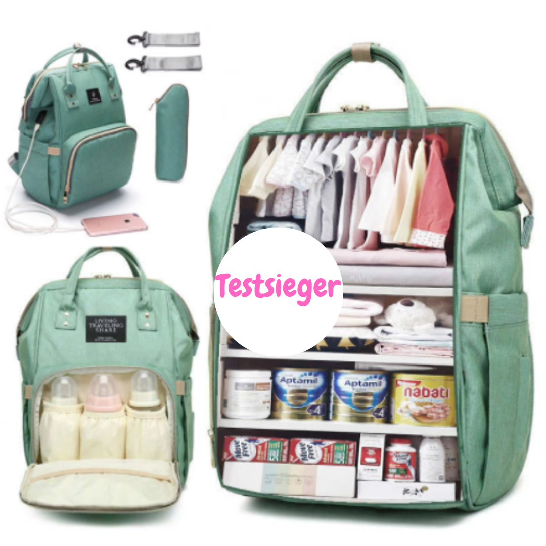 baby wickelrucksack_grün_bestbewertet