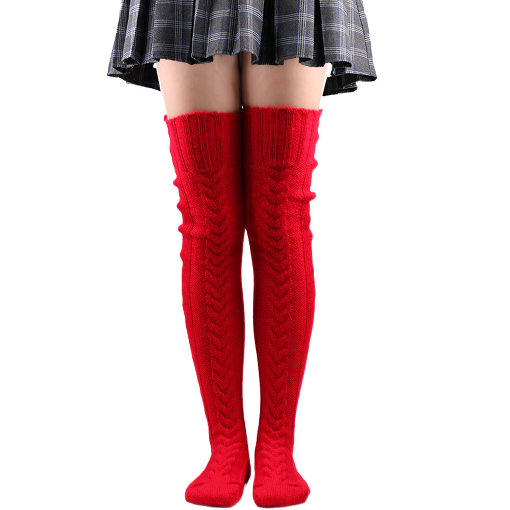 (1+1 Gratis) Overknee Kuschel Wintersocken - Warme Füße für kalte Tage!