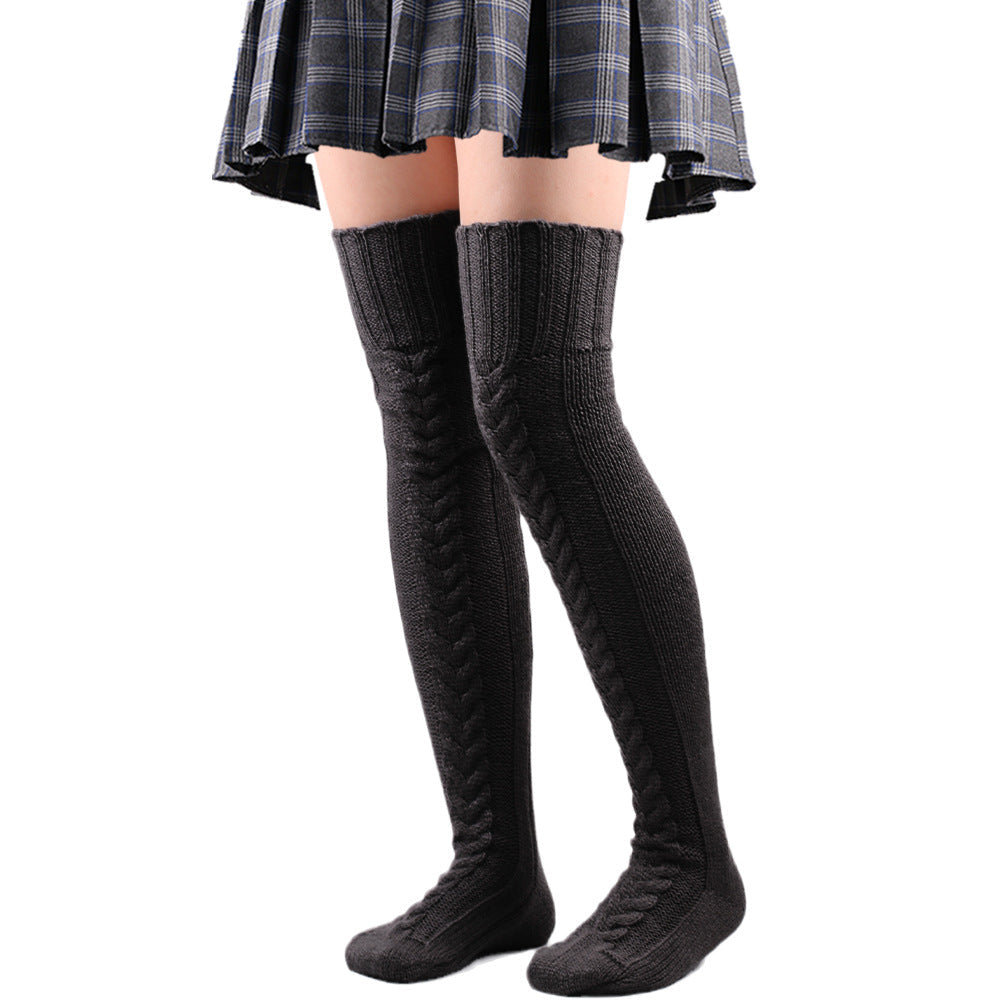 (1+1 Gratis) Overknee Kuschel Wintersocken - Warme Füße für kalte Tage!