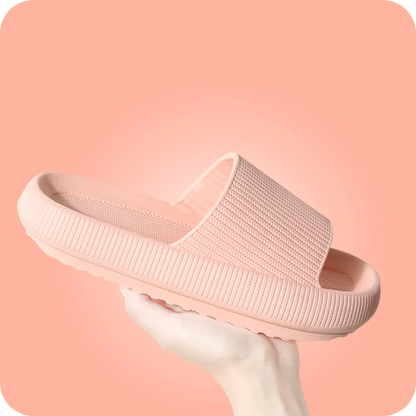 Orthopädische Sandalen / Hausschuhe (extra weich) - Laufen wie auf Wolke 7 - pink neu