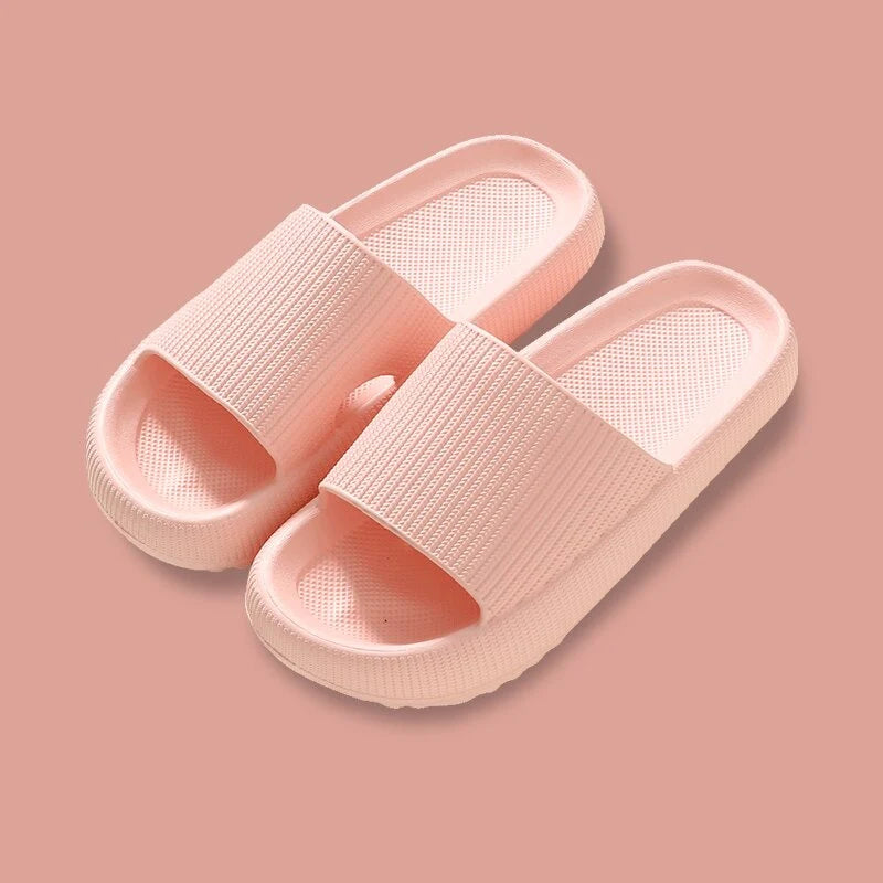 Orthopädische Sandalen / Hausschuhe (extra weich) - Laufen wie auf Wolke 7 - rosa neu