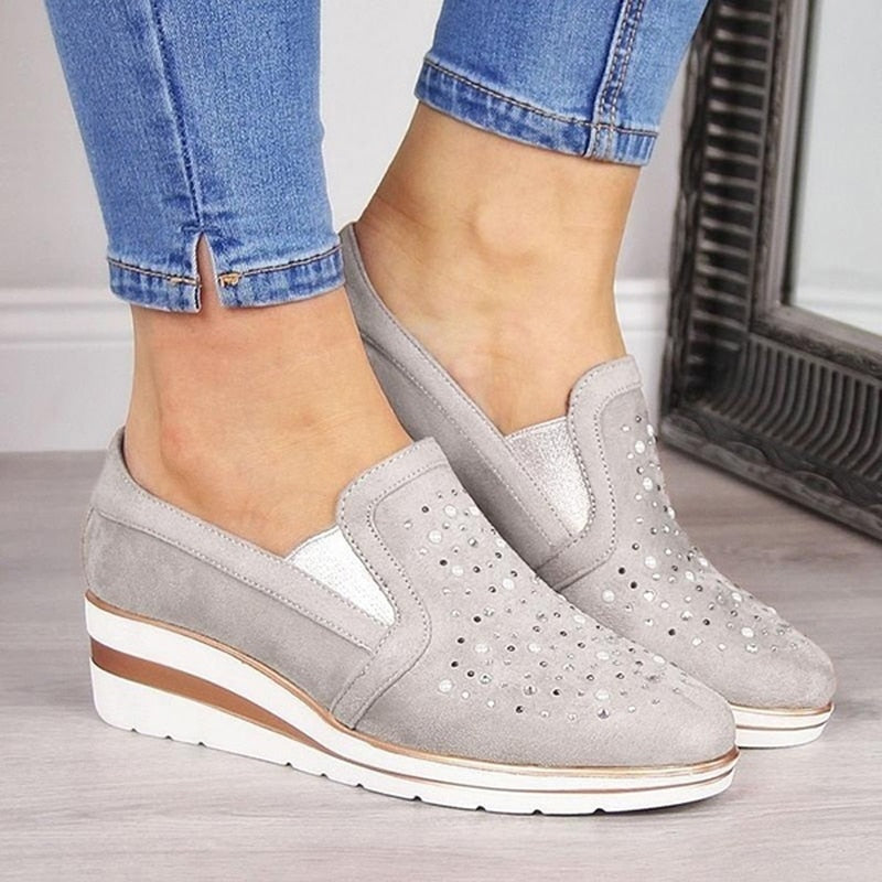 Gaboura Halbschuhe | Damenschuhe mit Absatz und weichem Fußbett