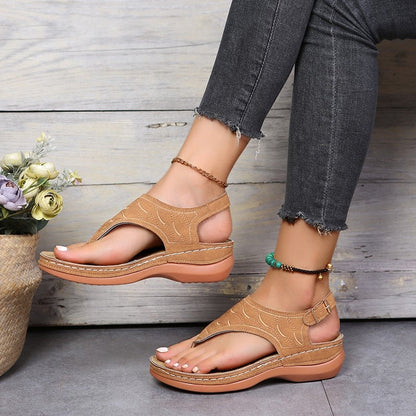 Gaboura Sandalen | Damensandalen mit ergonomischem Fußbett