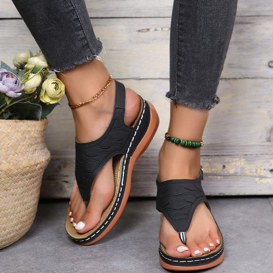 Gaboura Sandalen | Damensandalen mit ergonomischem Fußbett